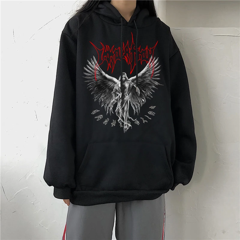 Женская бархатная толстовка с капюшоном винтажная Толстовка Оверсайз в