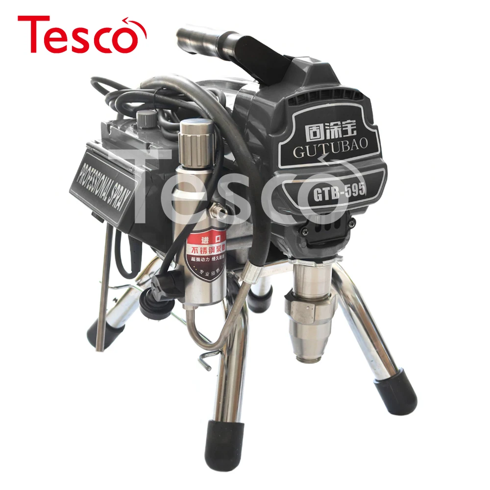 

Профессиональный безвоздушный распылитель краски, 2800 Вт, 595 л