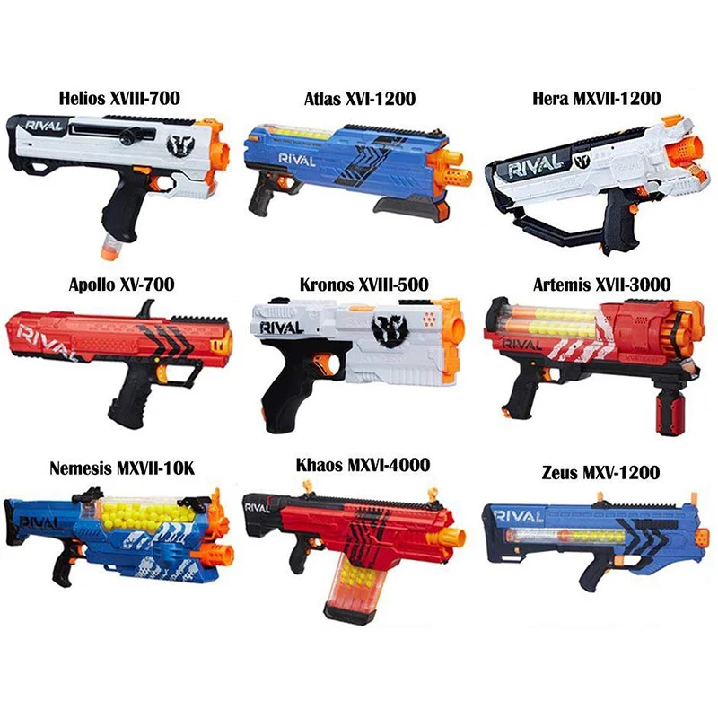 Круглые шарики EKIND шести цветов для Nerf Rival Zeus Apollo запасные игрушки Забавный