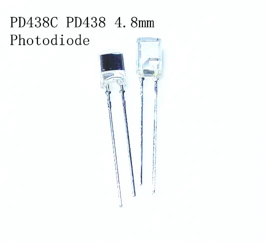Фотодиод PD438C PD438 4 8 мм 50 шт. | Электронные компоненты и принадлежности