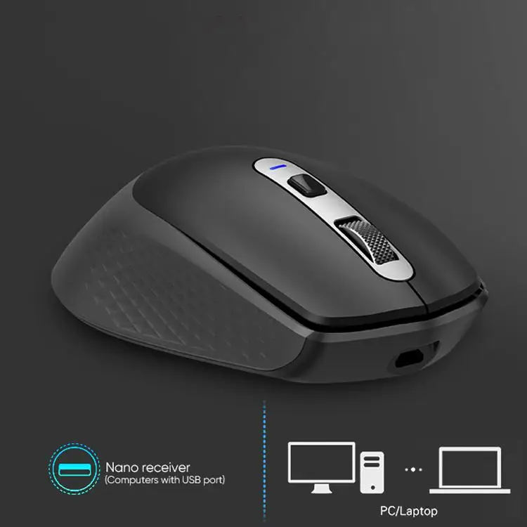 

Беспроводная перезаряжаемая оптическая мышь BEESCLOVER, многоэкранная мышь, многофункциональная мышь для переключения устройств, копия