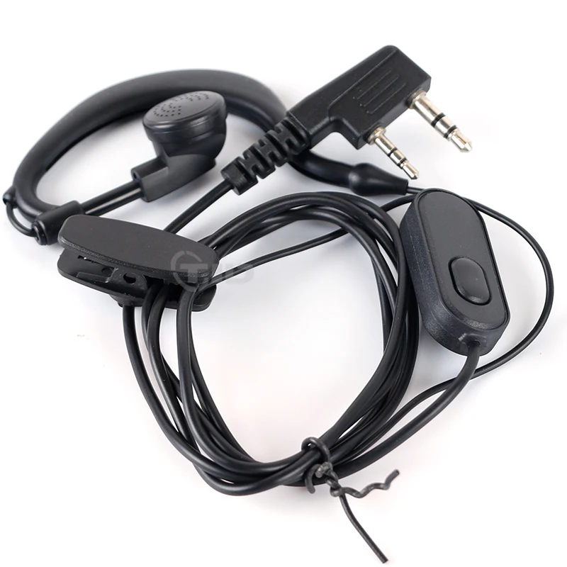 Baofeng Walkie Talkie микрофон гарнитура/наушники для UV 5R/UV 5RE/UV B5/BF 888S/UV B6/UV 3R