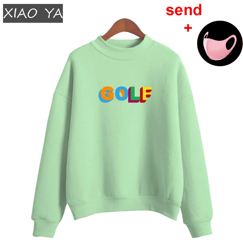 

Xiao Ya Golf Wang Tyler The Creator O-Neck Hoodies Sweatshirts Harajuku Men Women Hip Hop Streetwear Brand Women Male Tops