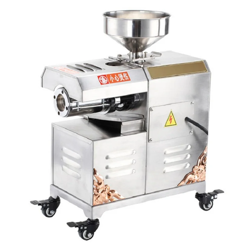 Автоматический коммерческий пресс для масла из нержавеющей стали машина