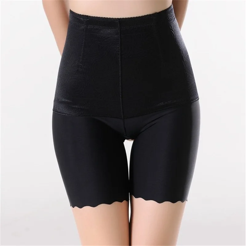 

Women High Waist Seamless Safety Short Pants Plus Size 4XL Tummy Control Slim Underwear Breathable Shorts Boxer Under Skirt