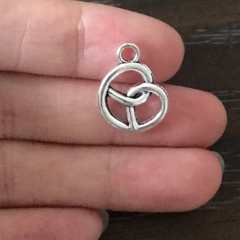 20 шт. DIY Очаровательные Подвески в виде цветов, из цинкового сплава, для браслетов, ожерелий, сережек, закладок, на молнии