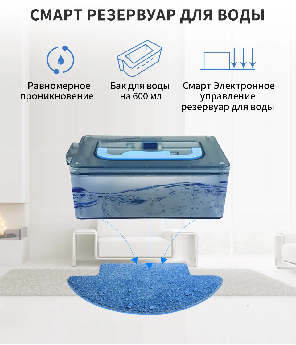 NEATSVOR V392 коричневый робот-пылесос для уборки и влажной уборки пола, приложение для управления картой навигации, планируемый Автоматический робот-зарядка 1800PA