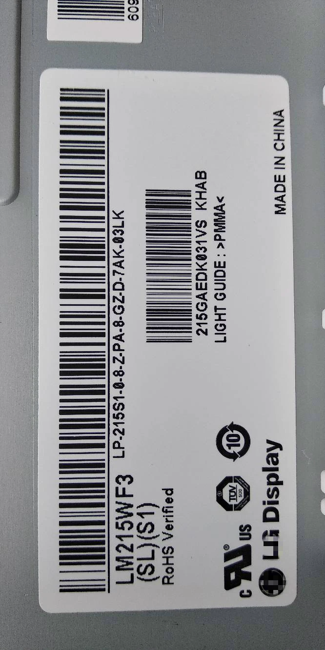 Оригинальный ЖК-экран LM215WF3 SL S1 SLS1 LM215WF3-SLS1 |