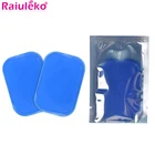 20 шт прозрачная запасная часть гидрогель Гель электрода для Ems стимулятор мышц живота тренер Фитнес тела, массажер для похудения