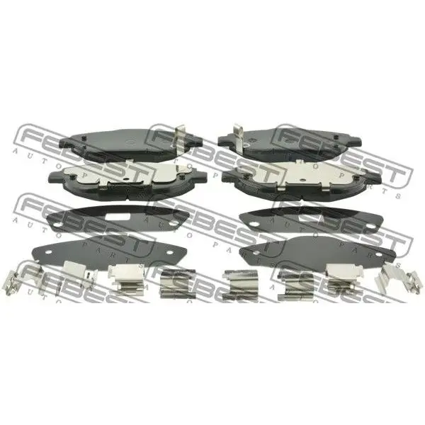 Колодки передние TOYOTA AVENSIS ADT27# WWT27# ZRT27# 2008.11 [E|Тормозной цилиндр| |