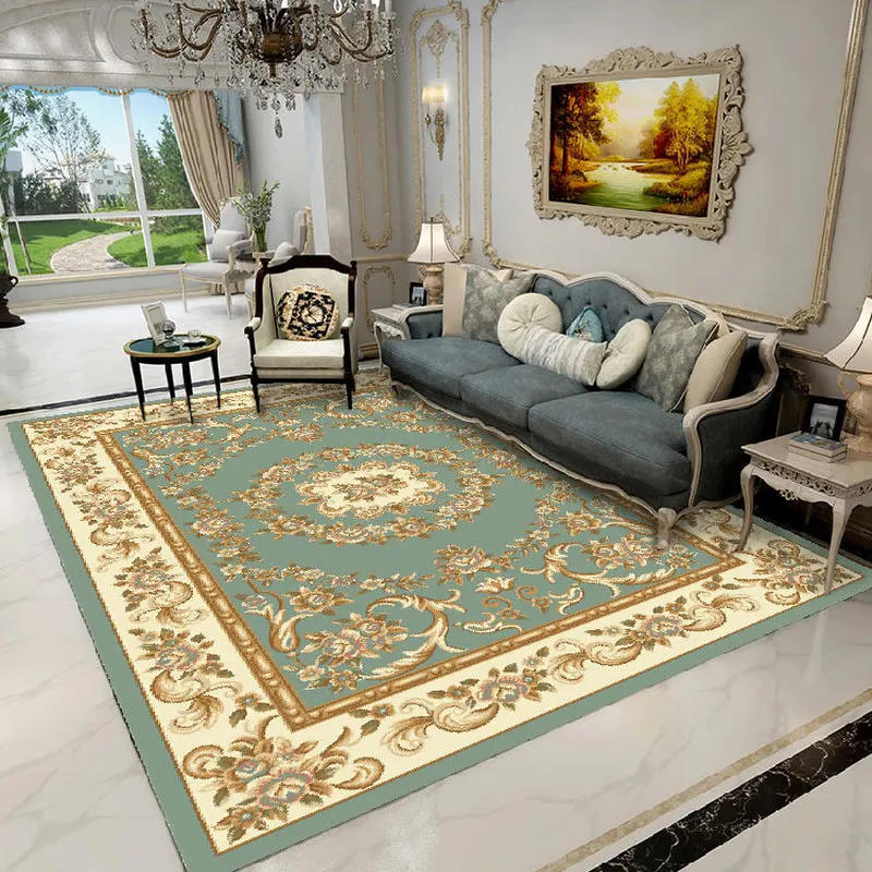 

NEW! BEAUTIFUL EUROPEAN STYLE CARPET EXQUISITE DELICATE PATTERN BEDSIDE BLANKET LARGE RUGS LIVING ROOM BEDROOM HOTEL FLOOR MAT