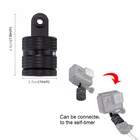 Алюминиевое Крепление адаптера штатива CNC с поворотом на 360 градусов и отверстием на 14 для фотоаппаратов GoPro Hero 9 8 7 6 5 4 SJCAM Xiaomi YI Ekne