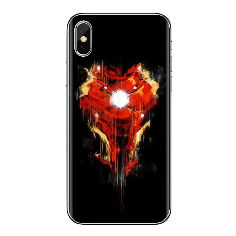 Для Xiaomi Redmi 4 3 3S Pro mi 4i 4C 5 5s Max Note 2 super hero iron man Мягкие прозрачные чехлы |