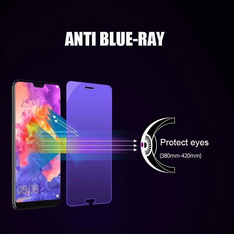 2 шт./лот полноэкранное закаленное стекло для Huawei P20 Pro Lite защита экрана от Blu ray