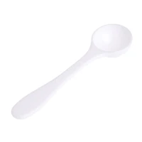2021 new 1 gram granular powder fertilizer white scoop spoon plastic gardening supplies