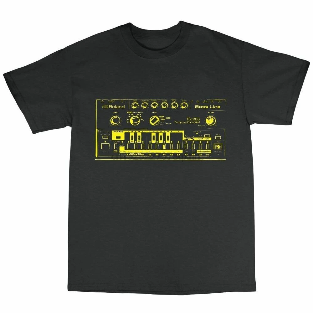 Футболка TB-303 100% хлопок Moog 808 909 Acid House(1) |