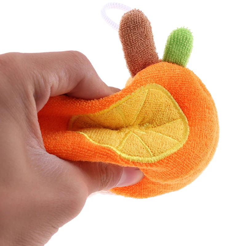

Fruit Baby Bath Brush Cartoon Soft Baby Bath Sponge Children Newbron Infant
