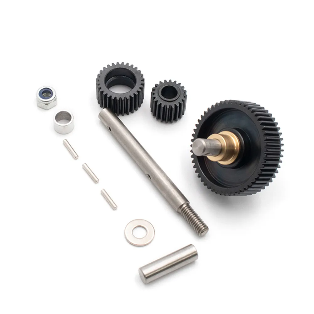 

Комплект шестеренок из закаленной стали, сменная коробка передач для Axial SCX10 90044 90035 RC Crawler Car, обновленные детали