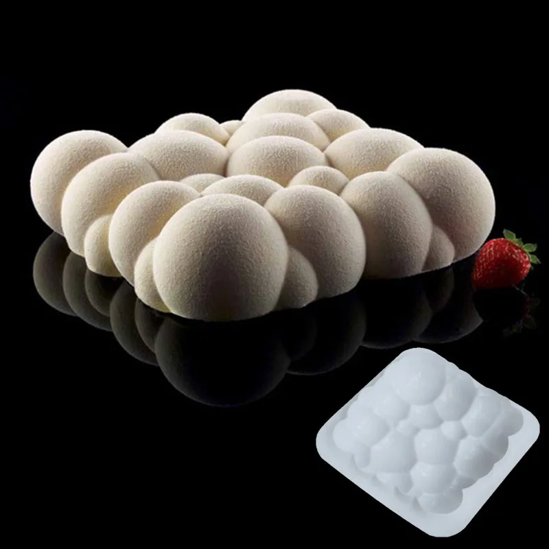 DIY Инструменты для выпечки Силиконовые облако пресс-форма торта Мусса печенья
