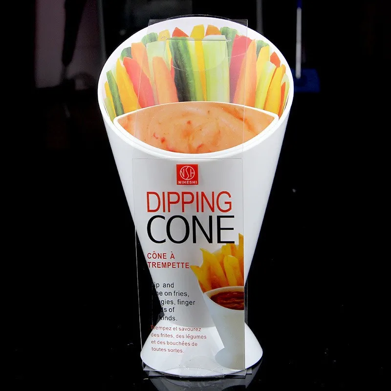 Подставка для картофеля фри в ассортименте чипсы соуса семейная чашка посуда с