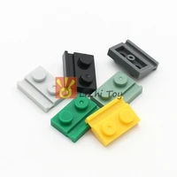 moc brick parts 32028 plate modified 1x2 with door rail classic piece building block toy compatible with accessory