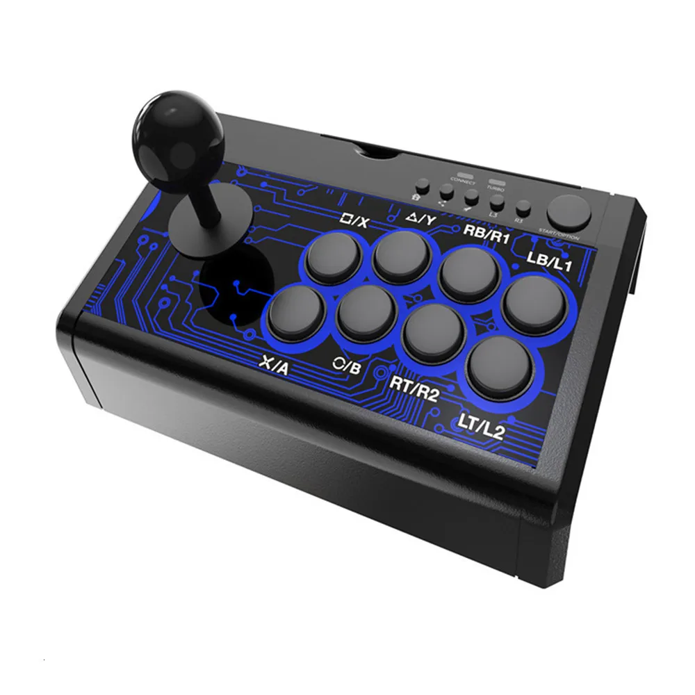 

7 in 1 Wired Game Joystick Rocker Retro Arcade Station Fighting Analog Stick for Switch/PS4/PS3/XBox One/XBox 360/PC/Android