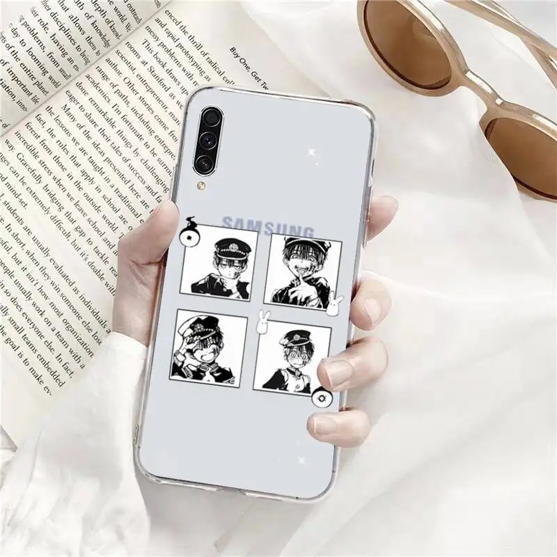 

Jamular Toilet Bound Hanako Kun Phone Case Transparent For Samsung Galaxy A71 A21s S8 S9 S10 plus note 20 ultra