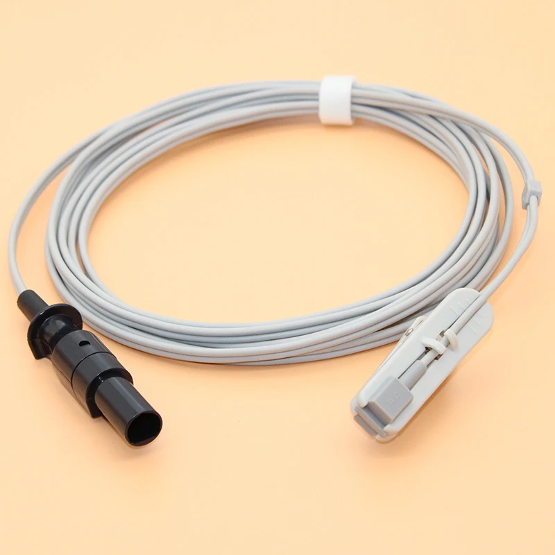 Compatible 6p M&ampB CD2000 Spo2 sensor cable for adult/pediatric/child/Neonate/veterinary 3m Finger/Ear oximax tech spo2 probe. |