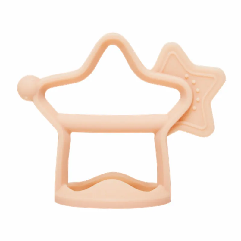 

Baby Teether Baby Teether Stick Munchkin Soothing Chews Prevent Hand Sucking Soft Waxy Silicone Water Boiling Suitable 3M