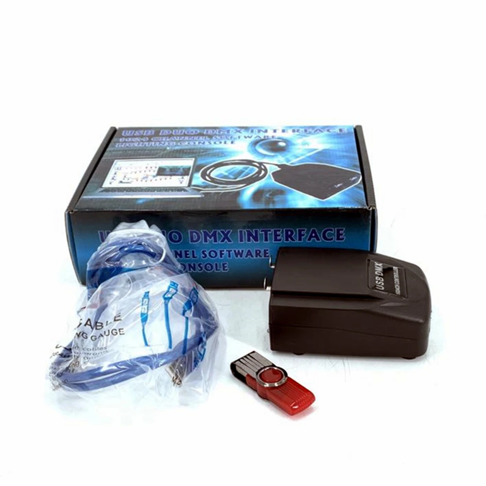 DVC4 GZM виртуальной контроллер DMX USB светильник ing Интерфейс для диско ди-Джея свет
