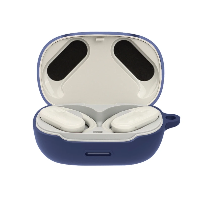 Silicone Shell Protective Cover Shell Anti-fall Earphone Case for-JBL Endurance Peak 2 Wireless Bluetooth Earbuds