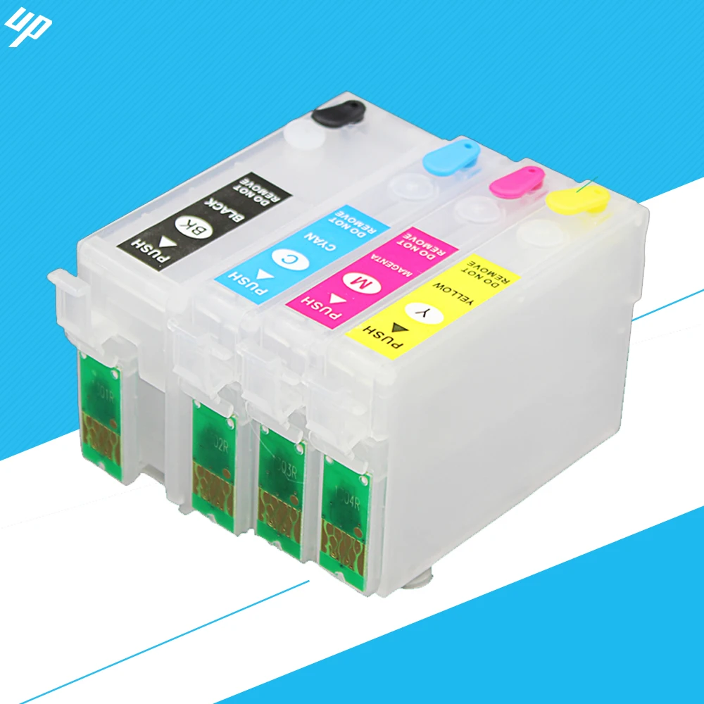 T1271 127 XL Refillable патрон чернил для принтера EPSON рабочей силы 60 545 645 840 845 WF 3520 3530 3540 7010