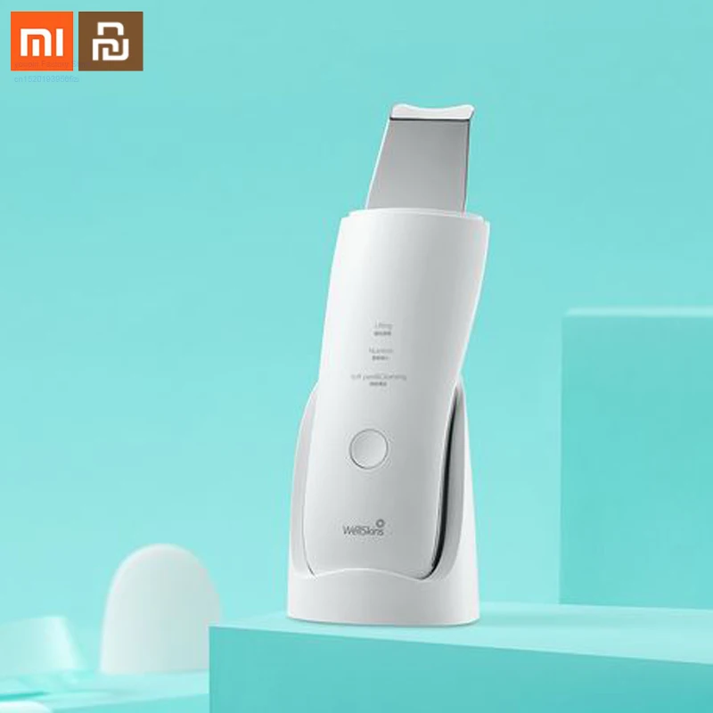 

Новинка Xiaomi ультразвуковой скребок для кожи лица Глубокая очистка лица удаление черных точек перезаряжаемый очиститель косметический инс...