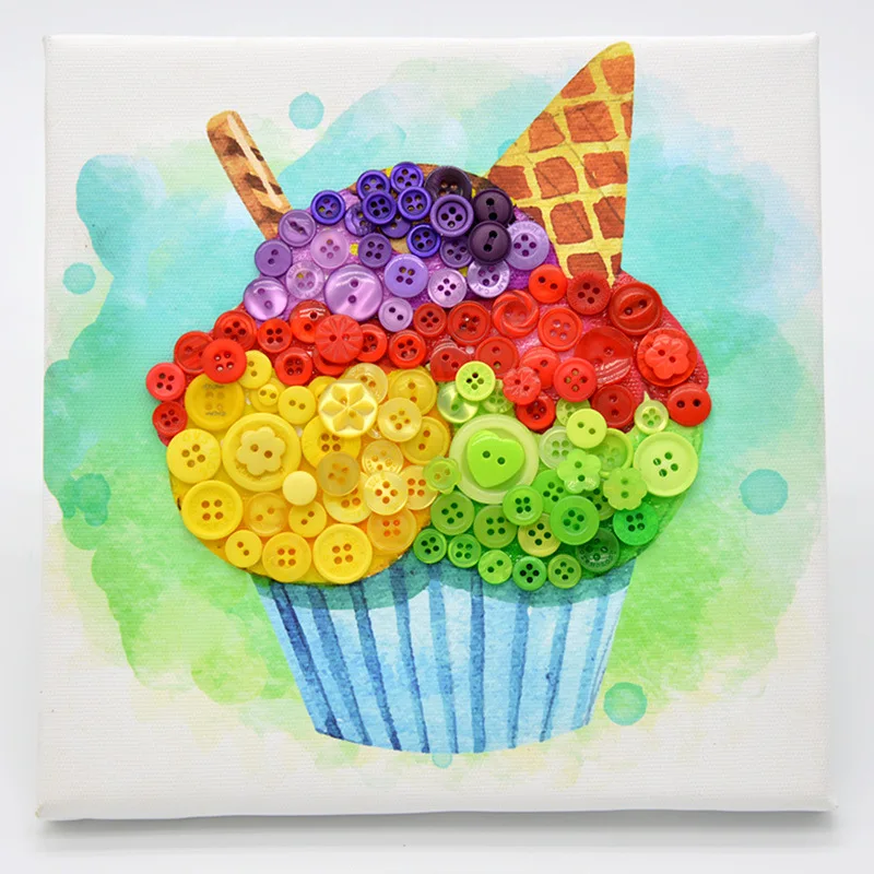 100 шт. пуговицы из смолы с 4 отверстиями и 2 | Дом сад