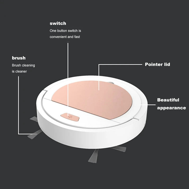 Multifunctional Intelligent Sweeping Robot Vacuum Dehumidifier Cleaner Automatic Floor Cleaning Smart | Бытовая техника