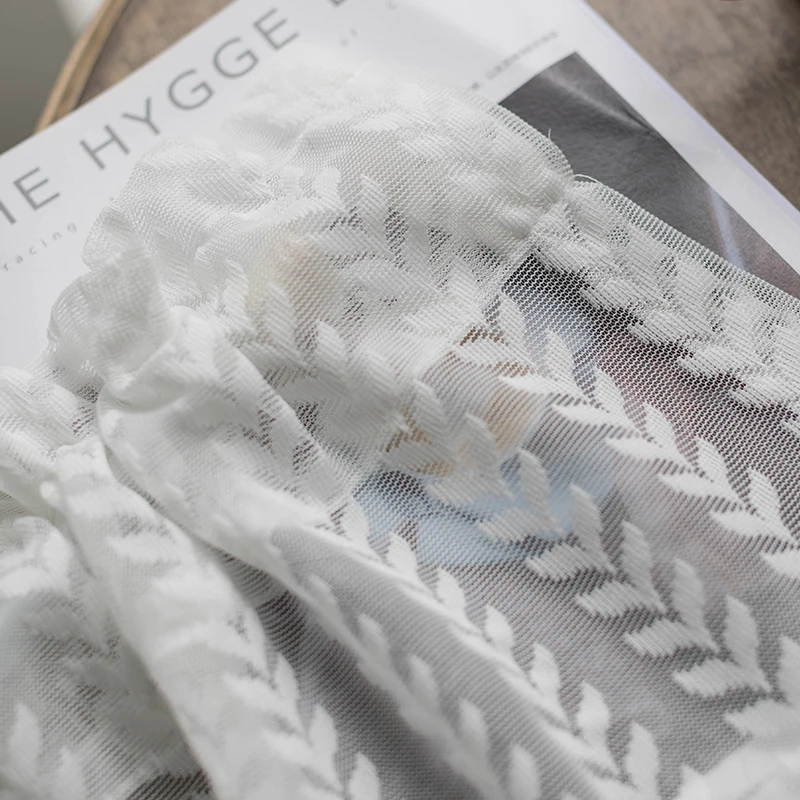 Современные кружевные жаккардовые занавески для кухни ванной комнаты книжного