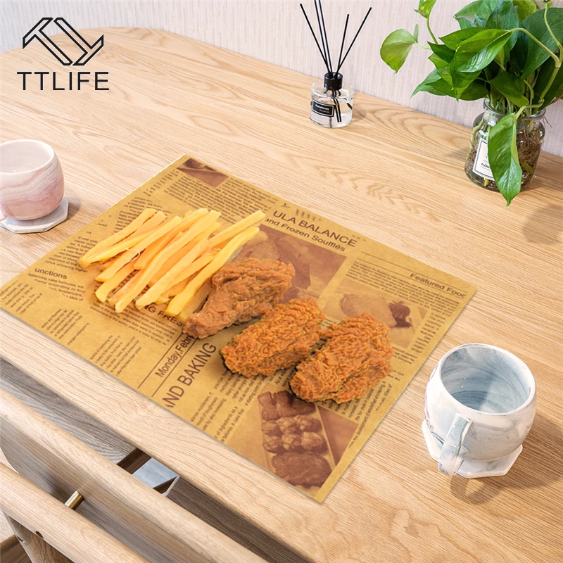 Литературная бумага для выпечки маслонепроницаемая чая ресторана хлеба