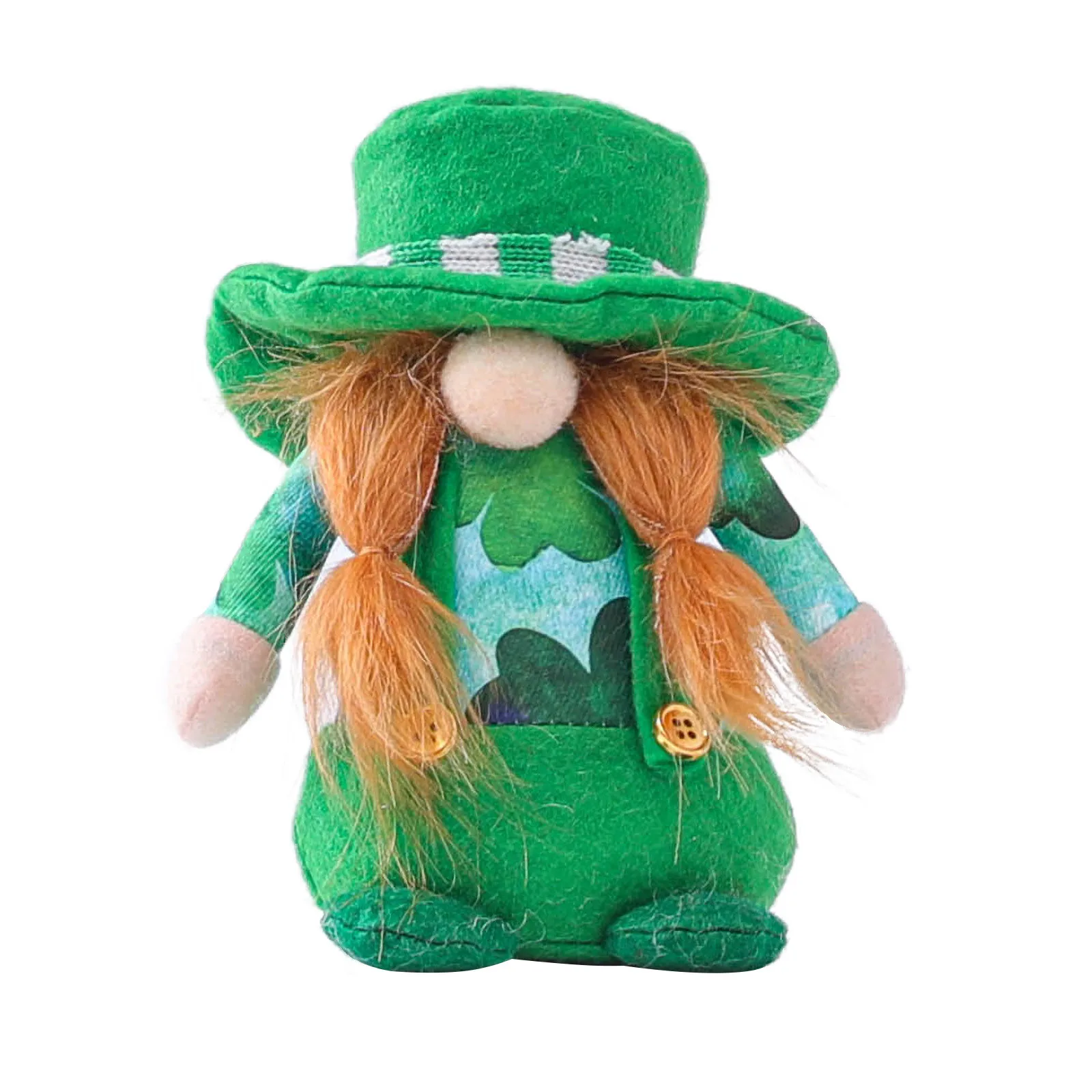 Rish Day St. Patrick's Faceless Doll Rudolph Decoration Plush Toy Room Desktop Decorations Lover Gift 2021 New Hot Sale | Дом и сад