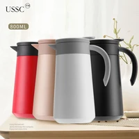 ussc insulated kettle household mini outdoor coffee pot 304 stainless steel insulated cup male and female insulated kettle hz012