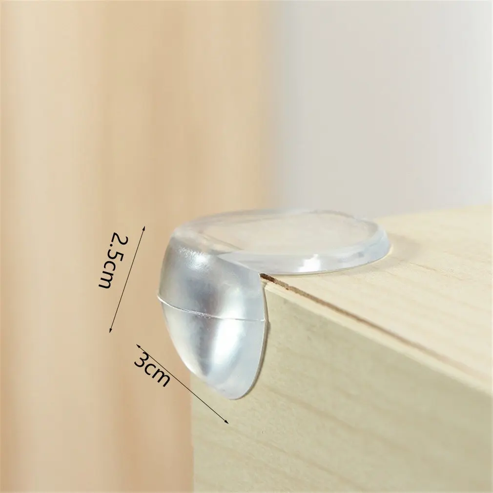 

4pcs baby safety corner protector Silicone Elastic Protector Desk Table Corner Edge Protection Cover Kids Spherical Collision