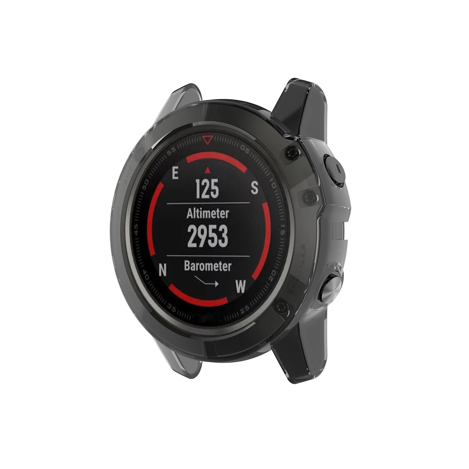 Чехол FIFATA для смарт-часов Garmin Fenix 5X 5 5S мягкий силиконовый чехол из ТПУ бампер Fenix5