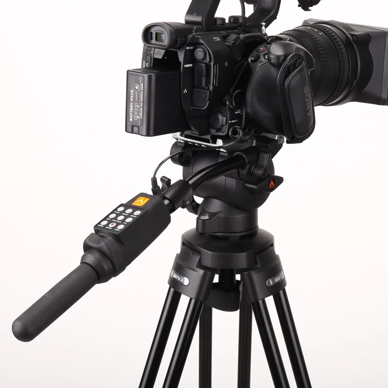 E IMAGE EI 28RC Объективы для камер SONY CANON видеокамеры штатив с зумом дистанционный