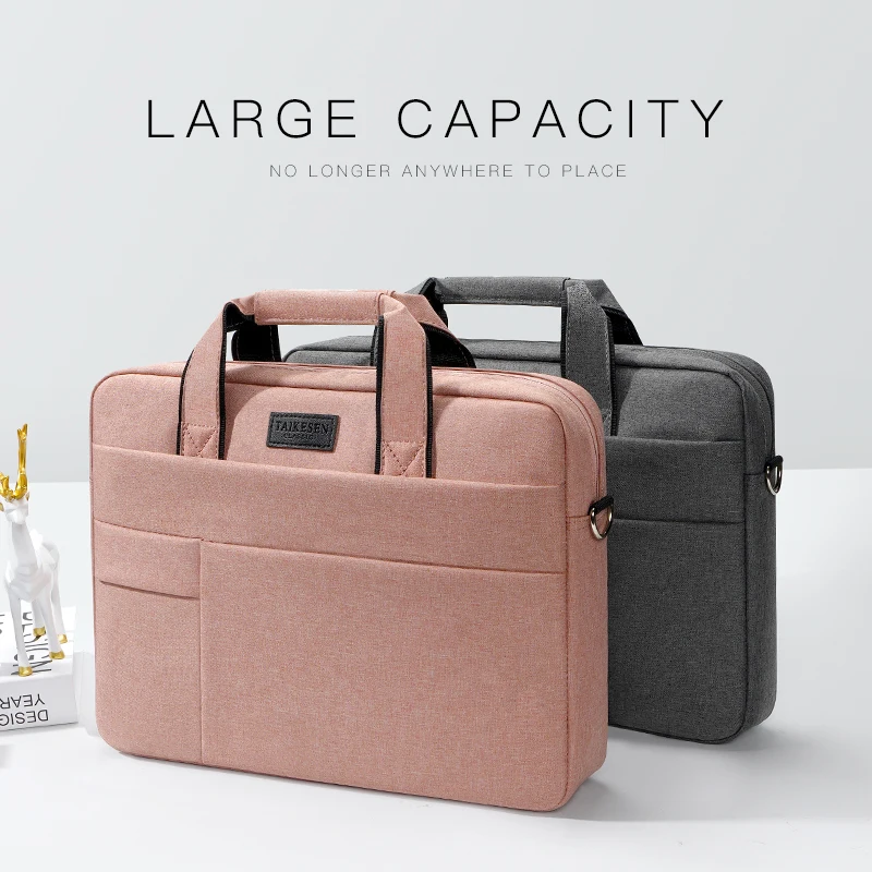 Shockproof Laptop Bag 12 13 14 15 15.6 inch Lady Man Sleeve Case For MacBook Air Pro 13.3 15.4 Handbag XiaoMi Huawei briefcase