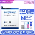 Сменный аккумулятор GUKEEDIANZI HE314 4400 мАч для SHARP AQUOS Z2 A1 FS8002