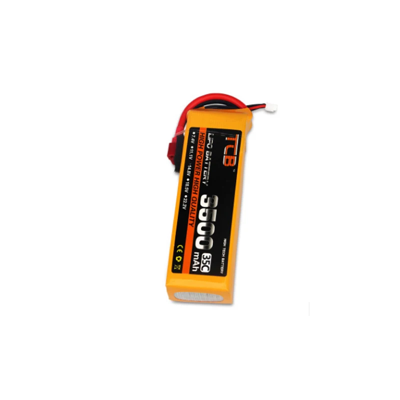 Rc самолет Lipo Батарея 7 4 v 11 1 14 8 22 2 3500 мА/ч 5200 мАч 35c для дистанционно управляемого