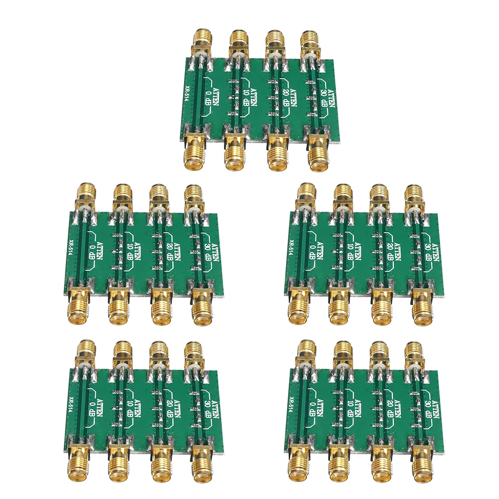 

1/5pcs DC-4.0GHz RF Fixed Attenuator SMA Double Female Head 50Ω 0dB 10dB 20dB 30dB Radio frequency module Attenuator Dropshippin