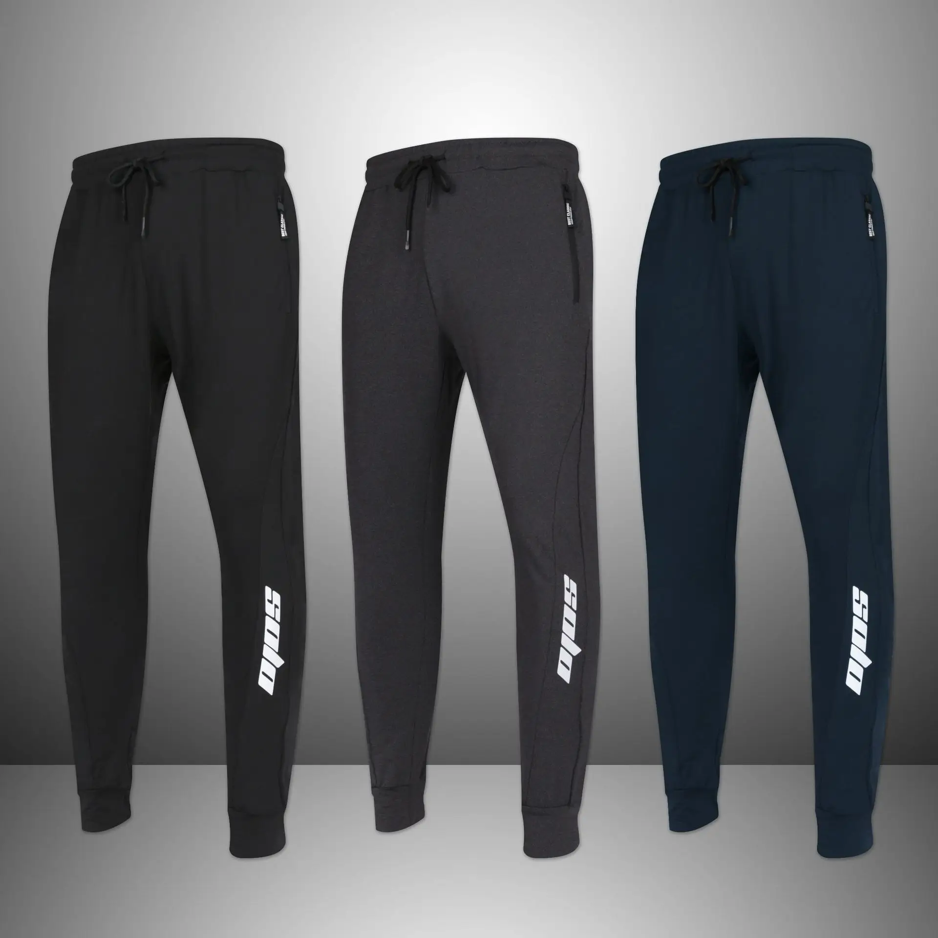 Jogging Sport Pants Men Running Pants With Zipper Sports Fitness Tights Gym Jogger Bodybuilding Sweatpants Sport Male Trousers