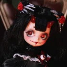 Крошечный BJD кукла 16 арт Игрушки для девочек lol Хэллоуин заколка-скелет Рог фантазия Fullset рисунок ёмкость, UT тела лат Aimerai