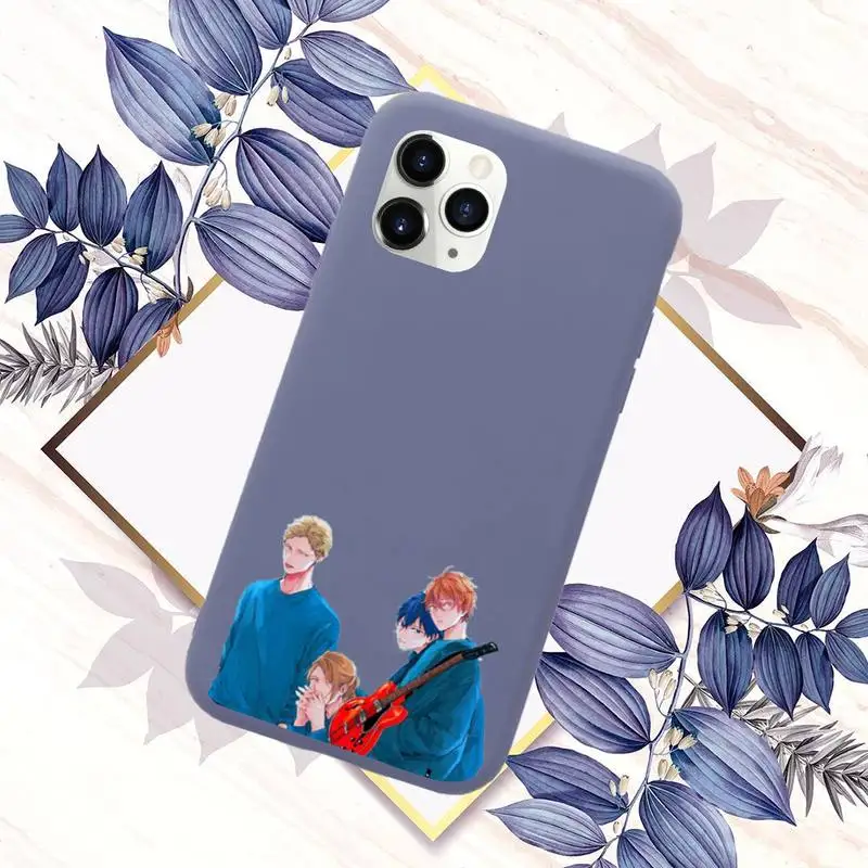 

Given Anime boy band Phone Case Candy Color for iPhone 6 7 8 11 12 s mini pro X XS XR MAX Plus