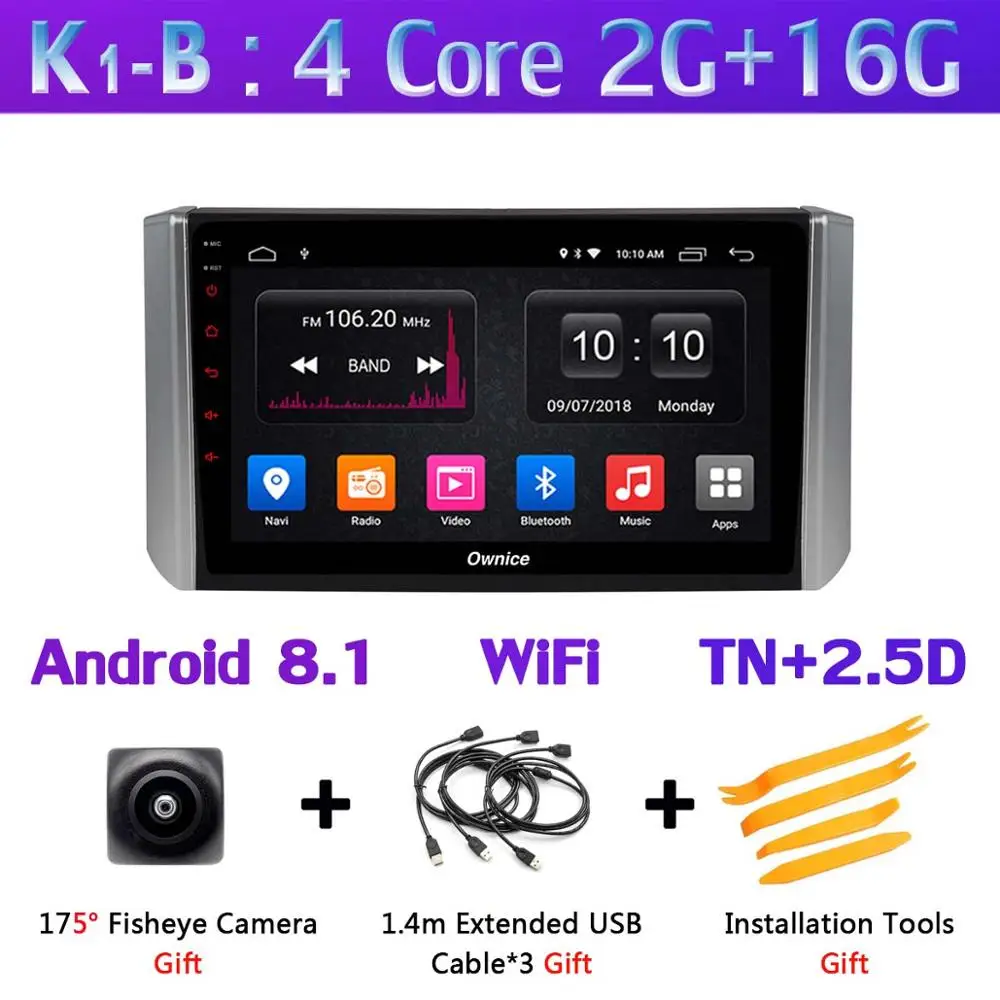 K1-B " 1Din 360 ° панорамный автомобильный dvd-плеер на основе Android для Mitsubishi Xpander gps Радио Стерео ADAS DSP CarPlay 4G LET - Цвет: K1-B